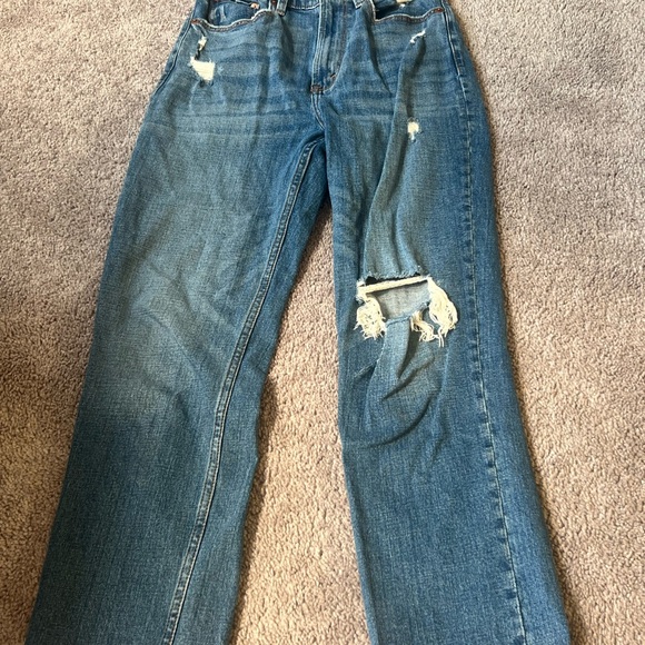 Abercrombie ankle straight ultra high rise, curve love - Picture 5 of 5